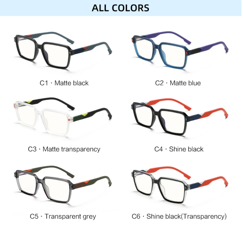 BEMORE Square Acetate Prescription Glasses Photochromic Anti Blue Light Progressive Multifocal Man Optical Eyeglasses