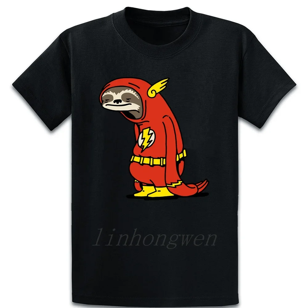 

Funny Sloth T Shirt Over Size S-5XL Unique Gift Summer Streetwear Cotton Fashion Create ShirtCotton T-Shirt