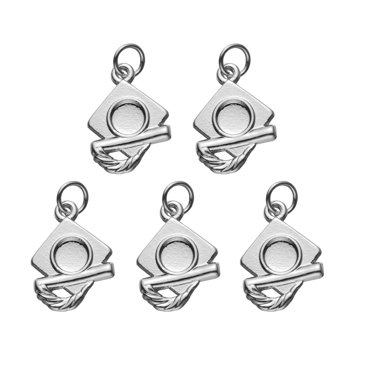 

40 шт., подвеска в виде выпускной шляпы, подвески из сплава, набор ювелирных изделий «сделай сам», ожерелье, браслет, брелок, аксессуары для телефона, подвески «сделай сам»