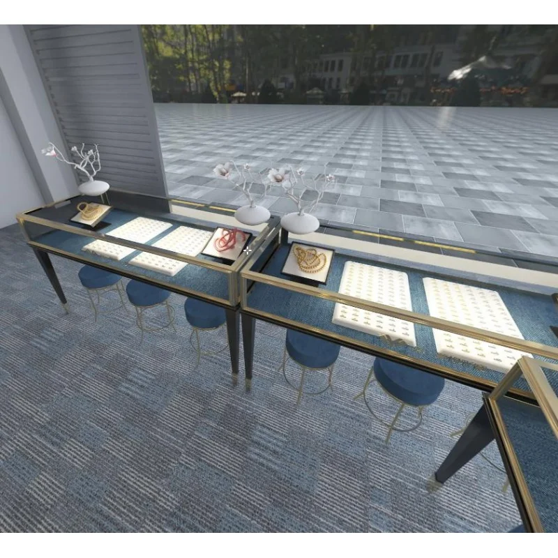 Custom, Sieraden Accessoires Display Showcase Luxe Sieraden Showcase