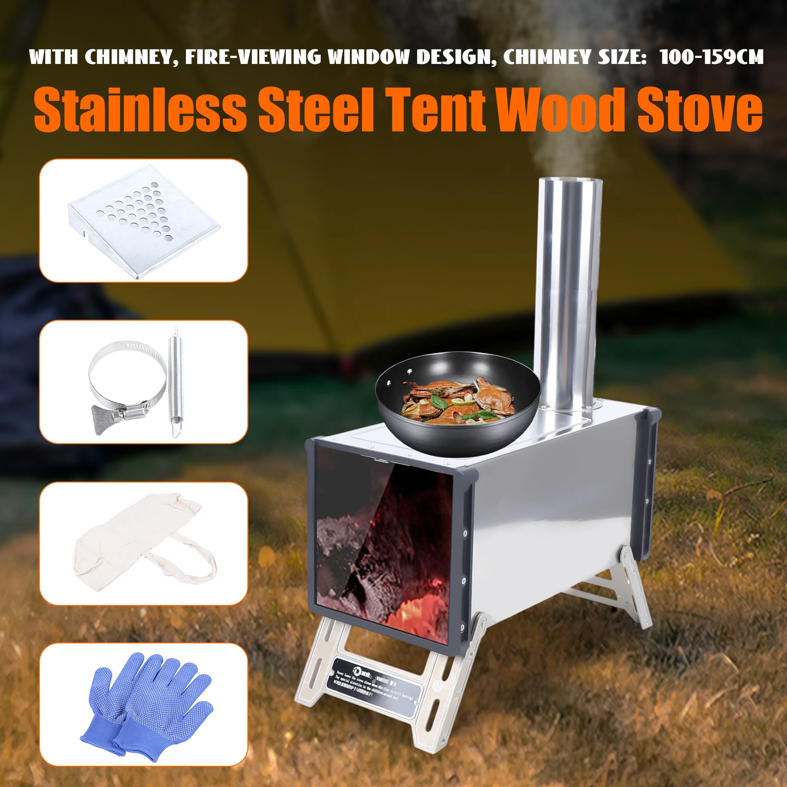 

Portable Camp,Tent, Hunting Fishing ,Backpacking Stove