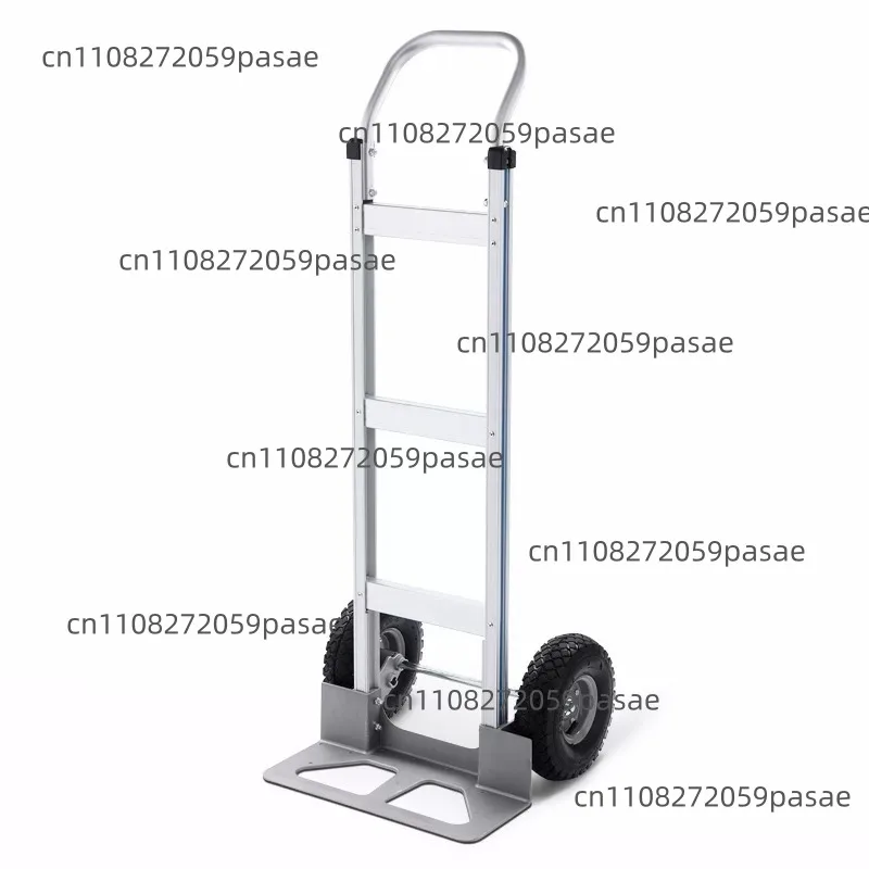 Industrial-Grade Tiger Cart Aluminum Alloy Hand Truck Two-Wheel Cargo  Manual Transport  Heavy-DutyTrailer