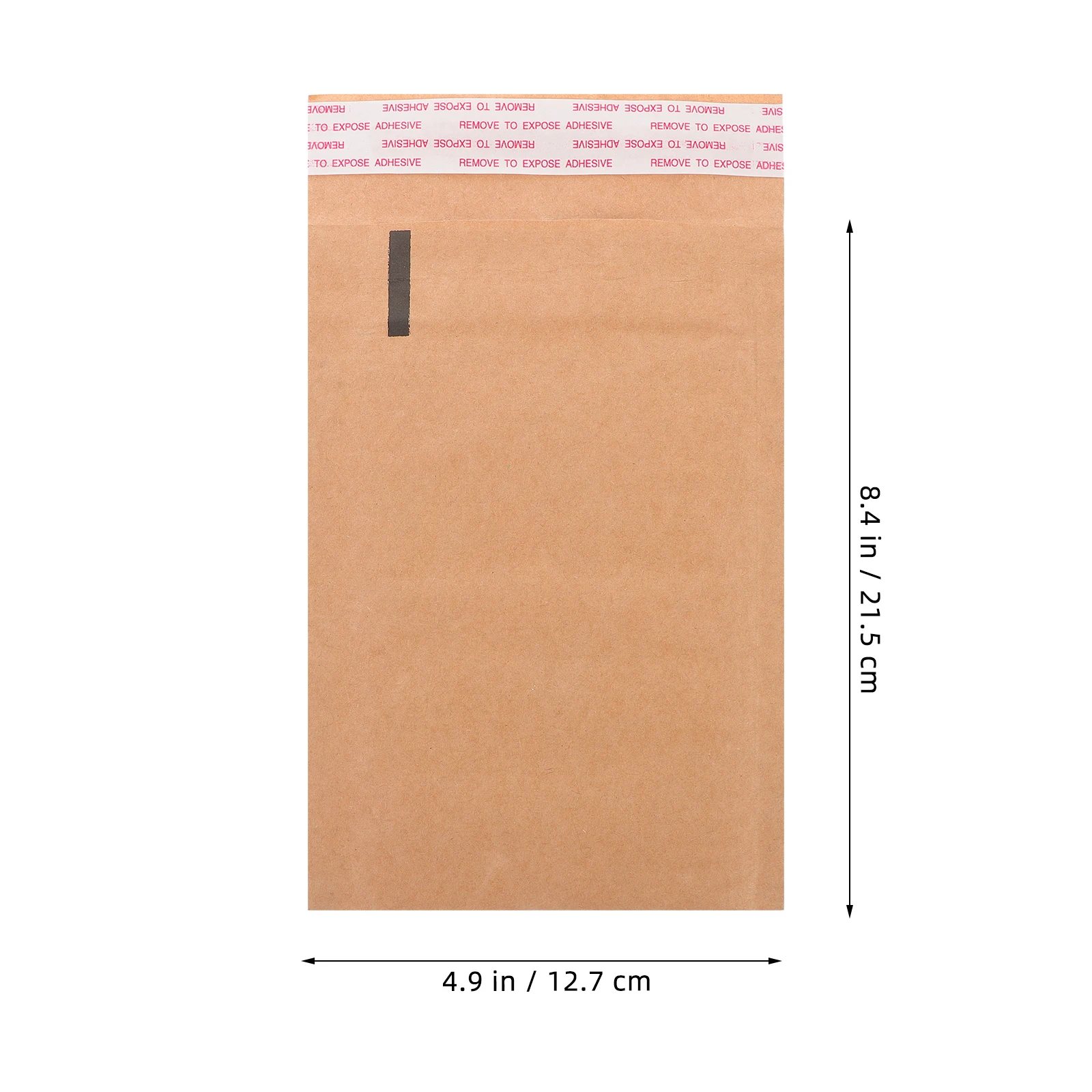 

50pcs Kraft Paper Envelopes 122x178x40mm Padded Mailers Shock Absorbing Honeycomb Design Shipping Packages Small Business
