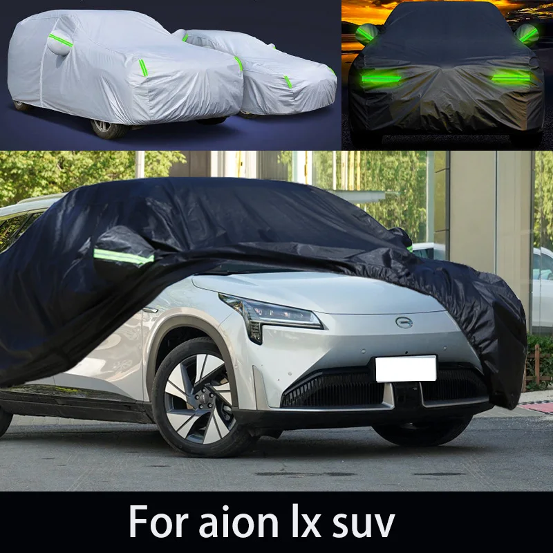 Cubierta protectora antinieve y antipolvo para coche, cubierta de protección contra la nieve, anticongelación y antipelado de pintura, compatible con modelo aion lx, ant i rainwater.ca r