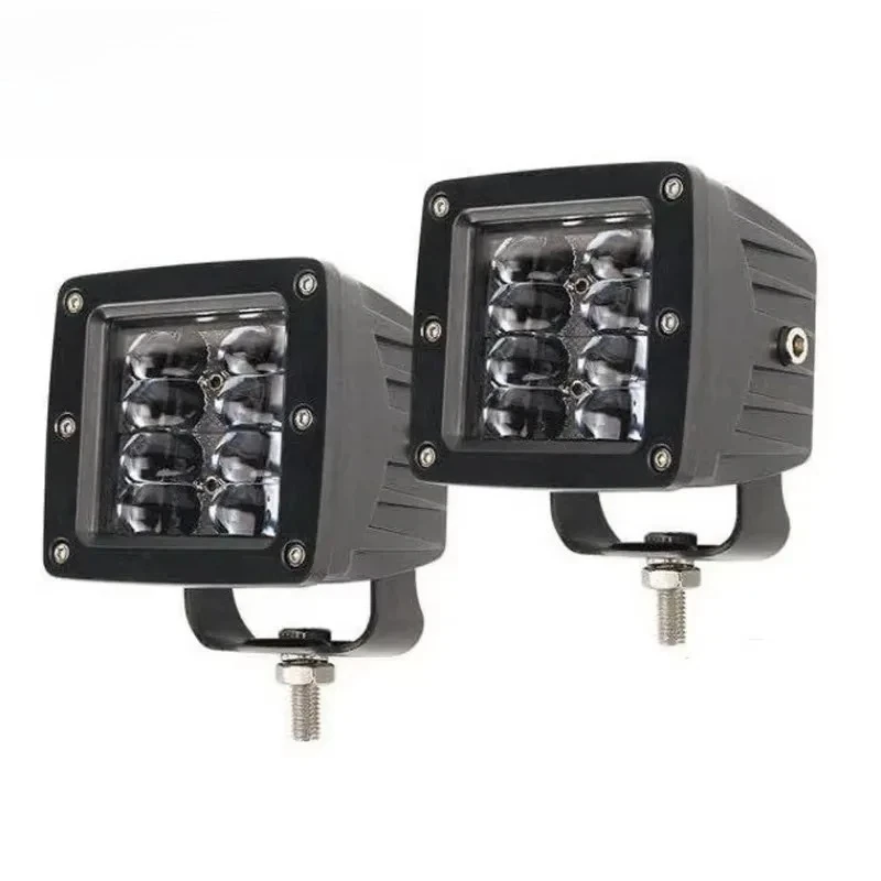 

Popular 3inches 8 Lights 9D Lens Motorcycle 12V Lights Modified Roof Front Bumper Lights for Square Off-road Vehicle Spotlight