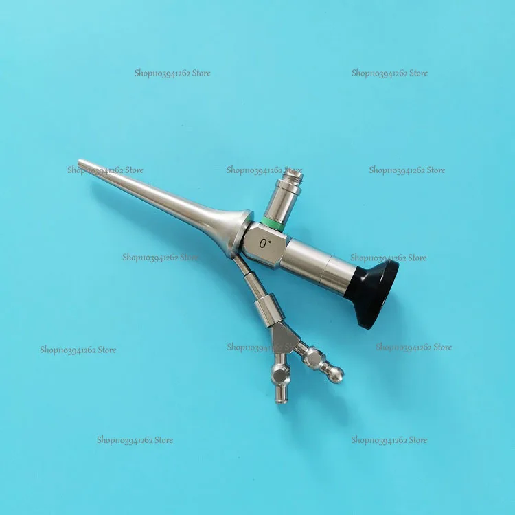 Professional Medical Rigid Veterinary Otoscope With Working Channel