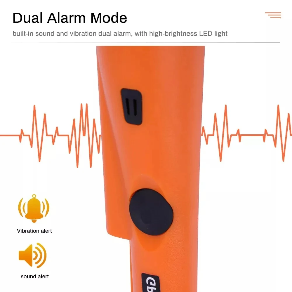 مؤشر كاشف المعادن - عصا مؤشر دبوس محمولة مقاومة للماء احترافية - حساسية عالية 360 درجة ° كشف للبالغين والأطفال #4