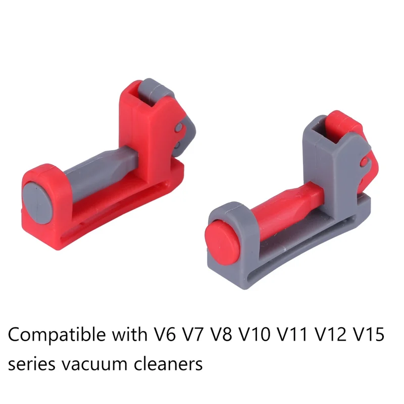 Trigger Lock Trigger Lock Bottom für V6 V7 V8 V10 V11 Staubsauger, Power Button Lock Zubehör, Free Your Finger Grau 2 Stück