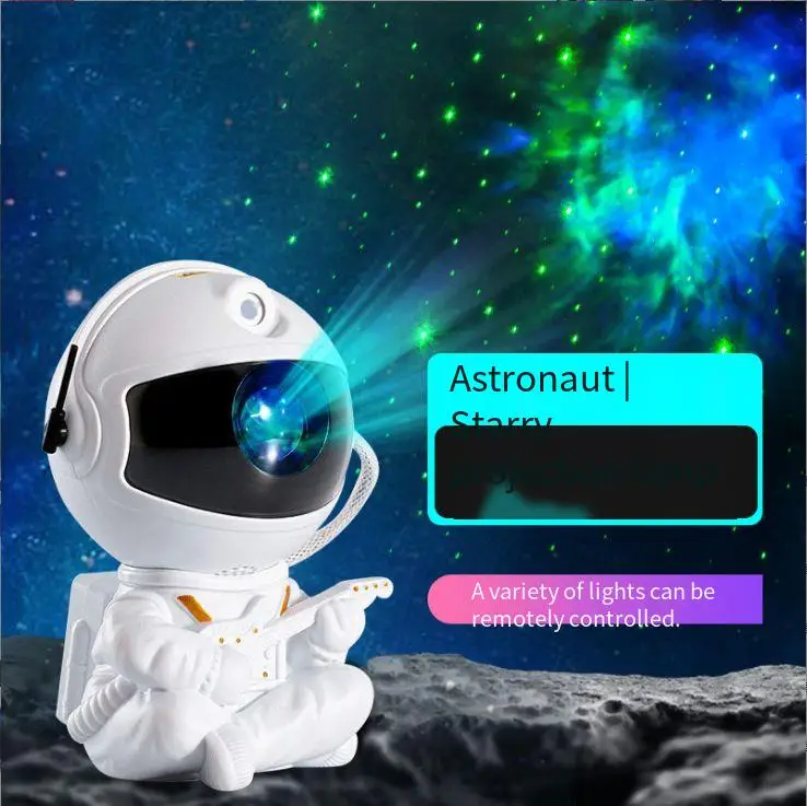 

Cross-border new astronaut colorful starry sky projection lamp astronaut decoration table lamp laser water ripple nightlight