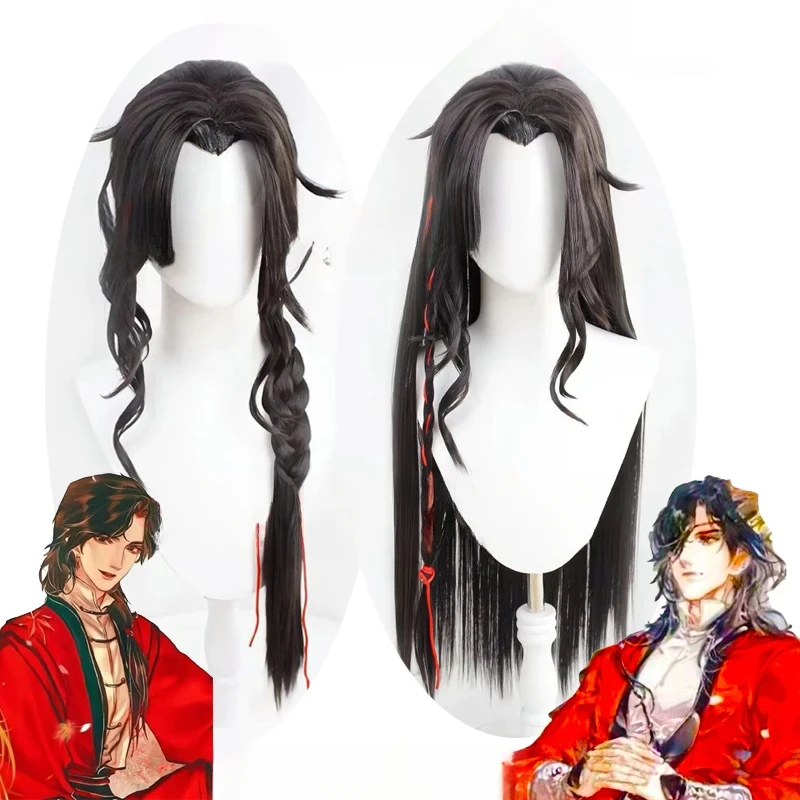 

72-е аниме Hua Cheng San Lang Tian Guan Ci Fu Heaven Official's Blessing HuaCheng Косплей Парик Xie Lian Косплей