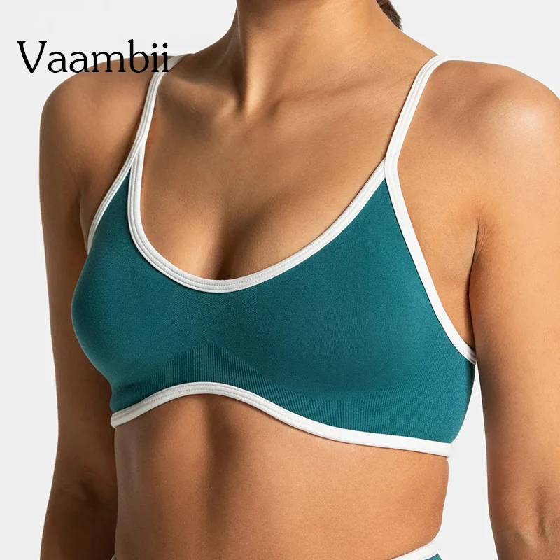 

Women Shockproo Backless Running Crop Top Seamless Yoga Bra Workout Tops Gym Fitness Sports Bras Sexy Athletic Sport Underwear