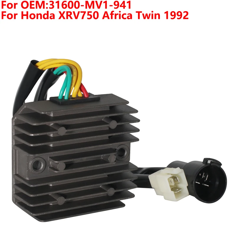 

Motorcycle Voltage Regulator Rectifier For Honda Moto XRV750 Africa Twin 1992 OEM:31600-MV1-941 Motorcycles Accessories