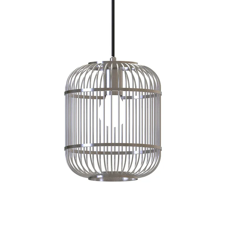 

Industrial style, modern birdcage lamp, hotel restaurant lamp, villa chandelier