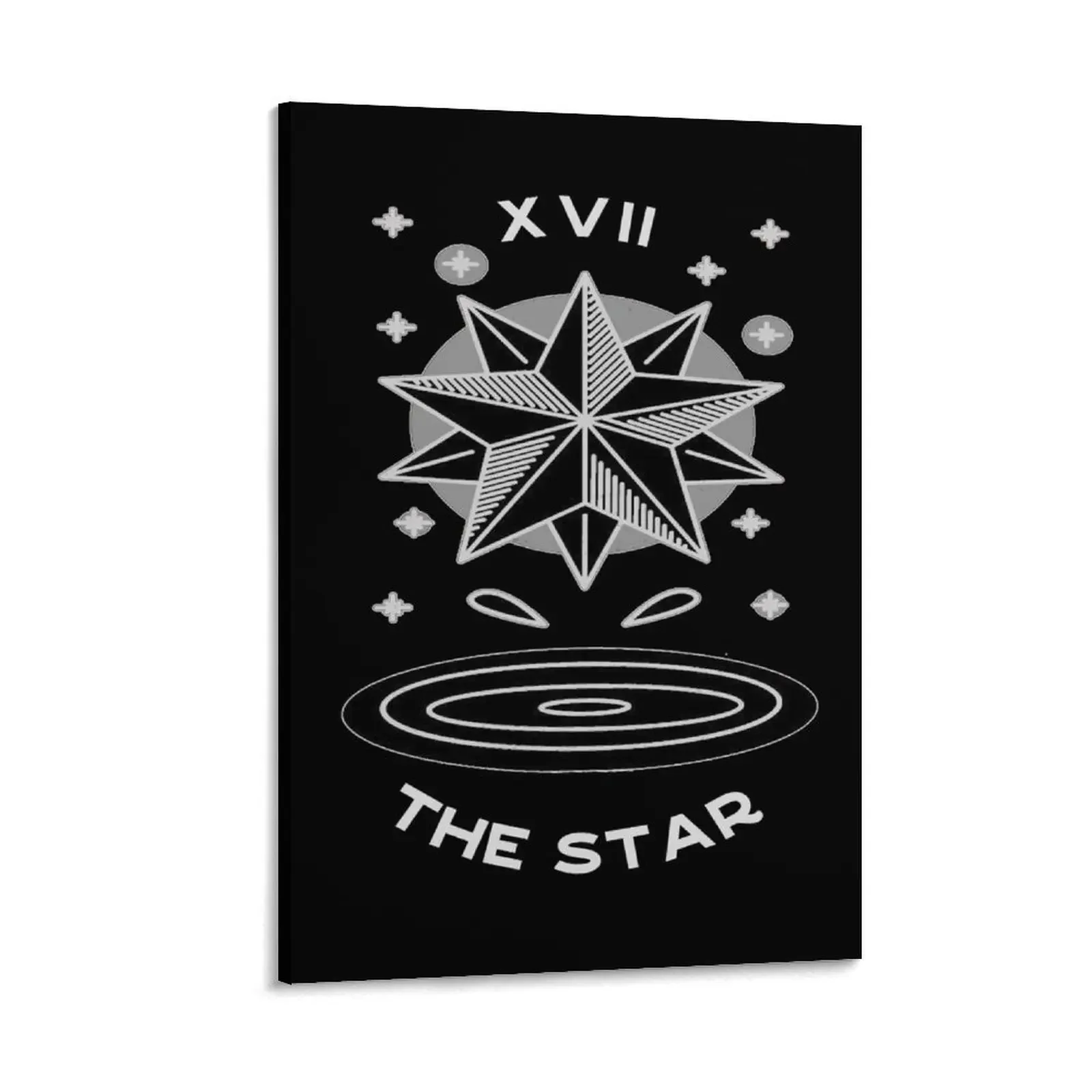 

The Star Tarot Card - Major Arcana Canvas Painting Wall decoration frame Paintings for bedroom