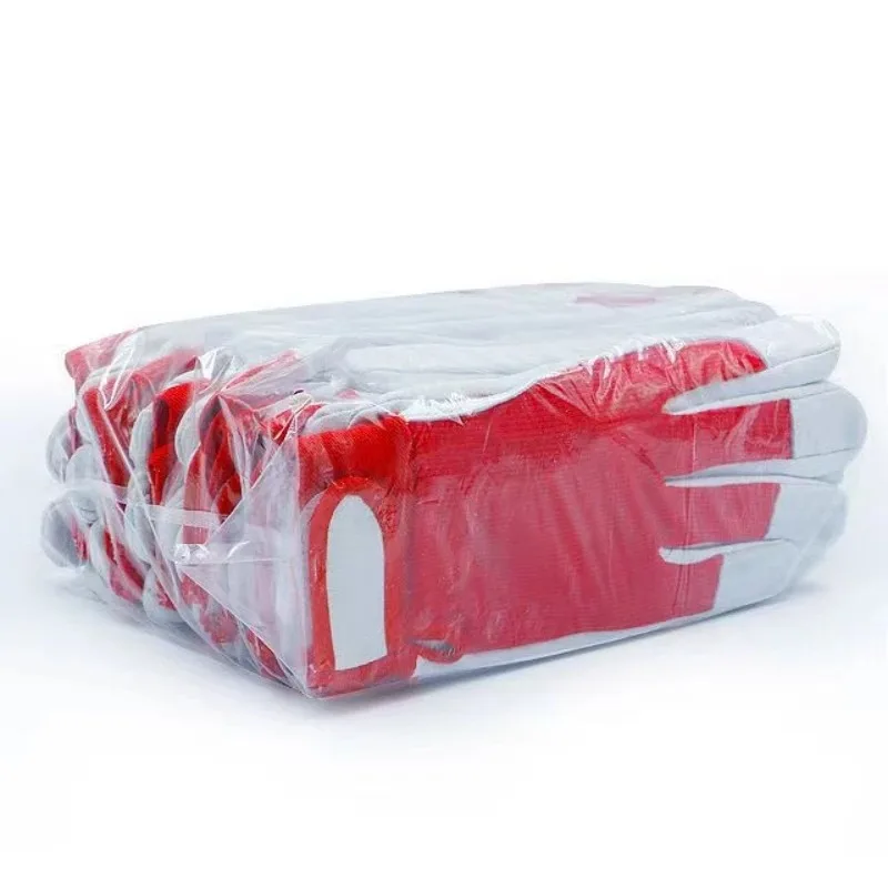 10 أزواج من قفازات العمل الجلدية للرجال أو النساء البستنة، لحام Tig/Mig، البناء، المنشار، المزرعة، المزرعة