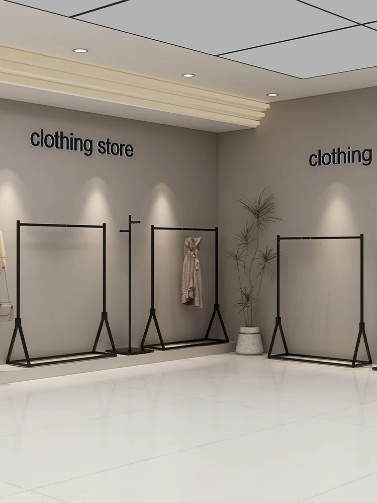 シンプルなポータブル室内物干しスタンド、寝室用吊り下げラック、バルコニー物干しラック、家庭用室内物干しポール