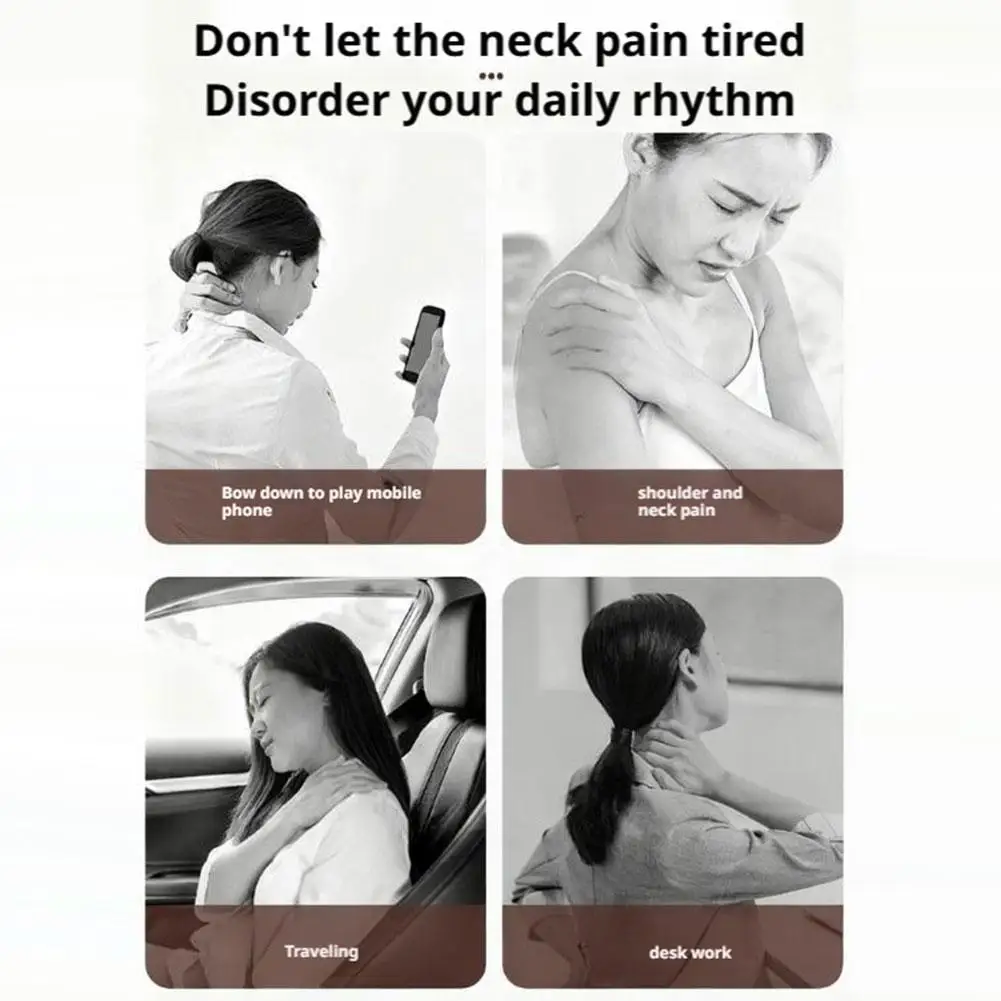 Mini Trapezium multifonctionnel Portable maison épaule cou pétrissage Massage chauffage châle vertèbres cervicales petit Massage