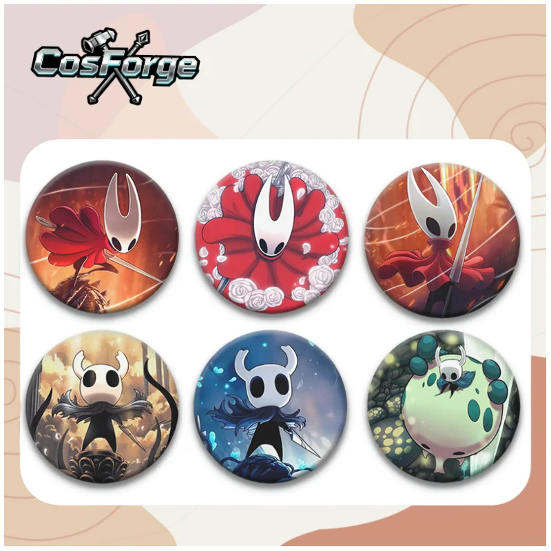 

Полый рыцарь: Silksong Hornet, реквизит для косплея, значок, забавные аксессуары ​ подарки на Хэллоуин для взрослых и детей