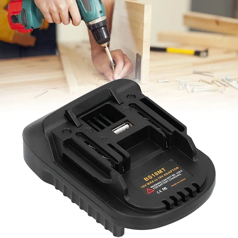 Battery Converter Adapter For BOSCH 18V Lithium Batteries Convert To For Makita 18V BL1820 BL1830 Power Tools Battery