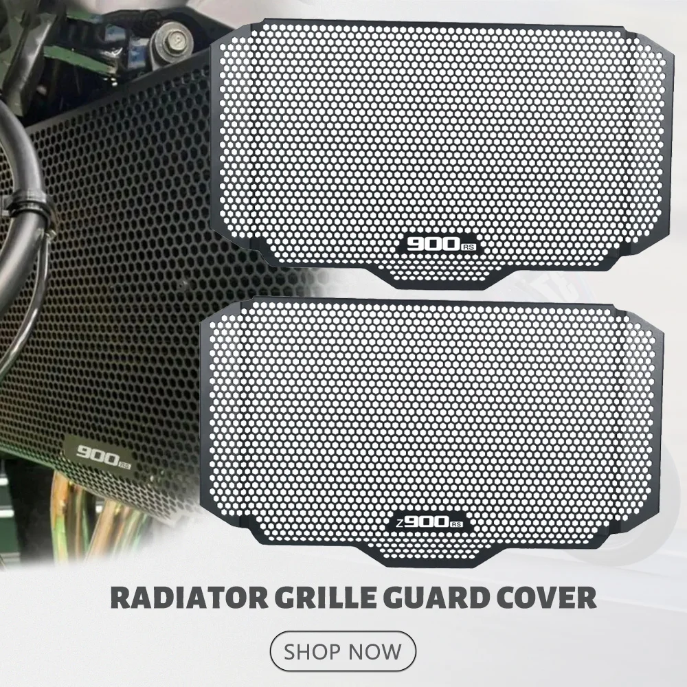 

Motorcycle Aluminum Radiator Grille Guard Cover For Kawasaki Z900RS Z 900 RS Z 900RS Cafe Performance 2018 2019 2020 Accessories