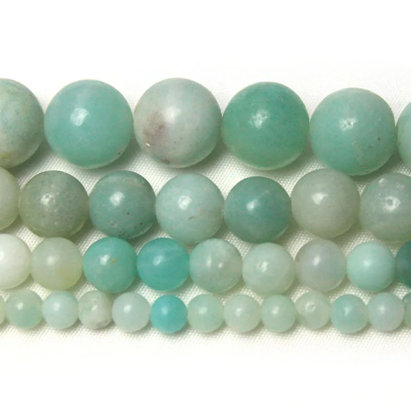 Tianhe Pedra Rodada Beads, Natural, A-Grade, Amazon, Loose Beads, DIY Pulseira, frisada Acessórios Jóias