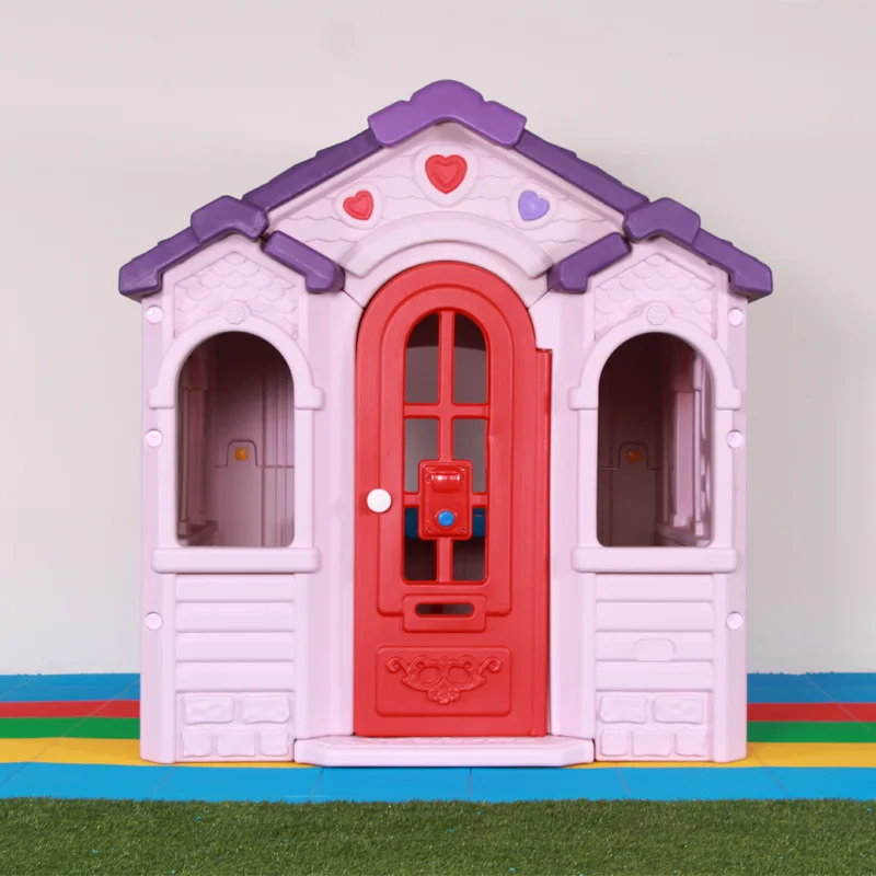 

Home Princess House Kindergarten Early Nursery Plastic Small House Children's Princess House with Doorbell Children's Gifts