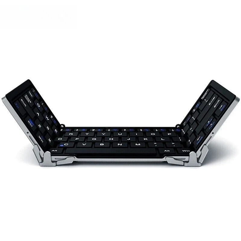

Foldable wireless bluetooth keyboard ipad phablet mobile phone computer universal office portable keypad