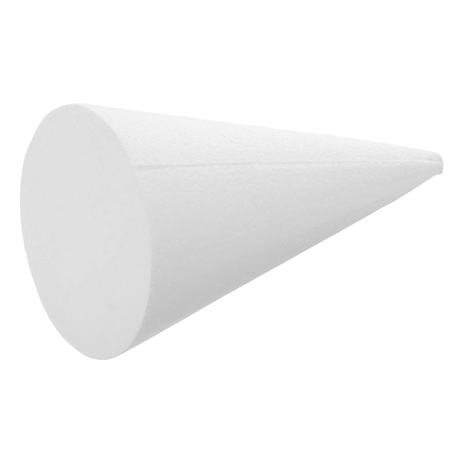 Blank Foam Cone Shape Cake Dummy for Floral Arrangements Design Fondant Practice Cake Decorating Supplies
