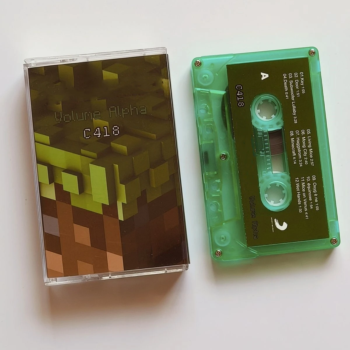 Juego de caja de arena Daniel Rosenfeld, cinta musical C418 Steve OST, álbum de casetes, Cosplay, Walkman, grabadora, trampas de sonido para coche, caja de música para fiesta