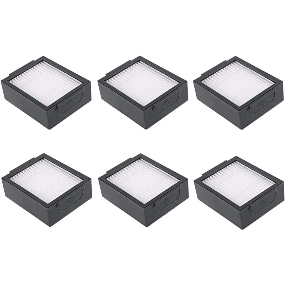 

6Pcs/Set Filter Replacements for IRobot Roomba E I & J Series I7+ E5 E6 J7 High Efficiency Filter Vacuum