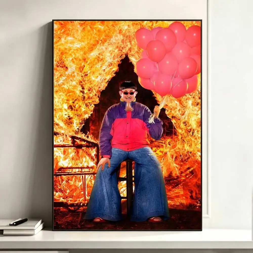 O-Oliver Tree Ugly is Beautiful  Poster High Quality Dorm Living Room Aesthetic Wall Decoration Painting Stickers Gift