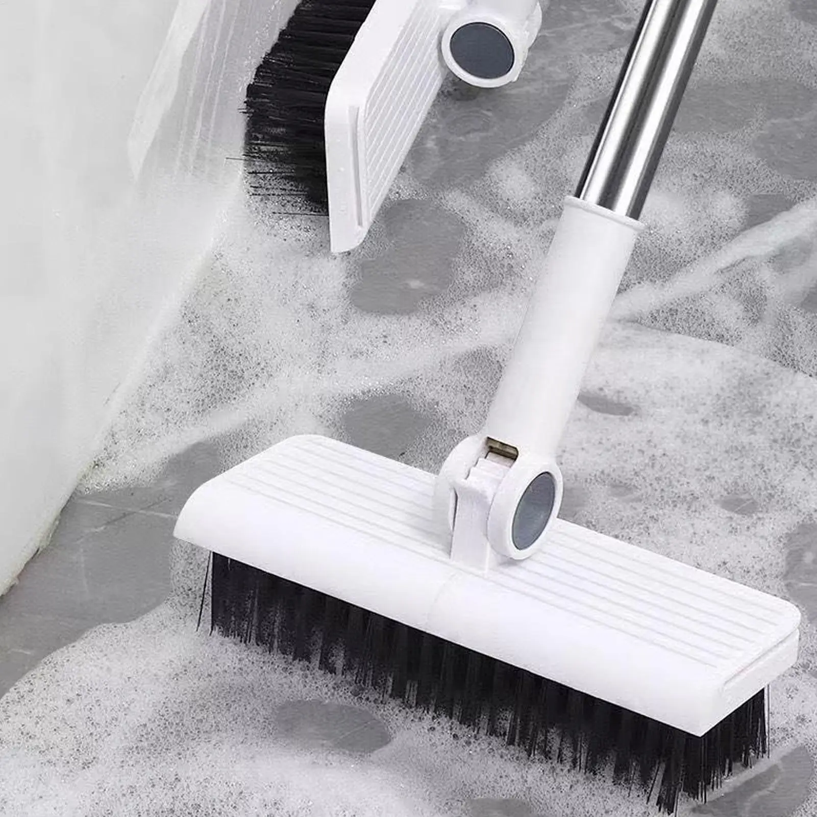 Broom Set Sweeping Duster Tool Gadgets 3 Pieces Kitchen Broom And Dustpan Set For House Kitchen Apartment Indoor Outdoor Floor