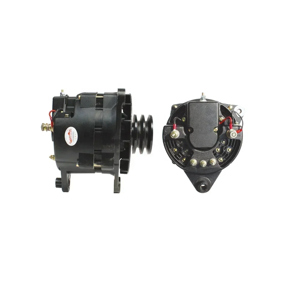 Factory Supply 48V 60amp Dc Generator Car Alternator Low Rpm Alternator with Pulley For Tractor