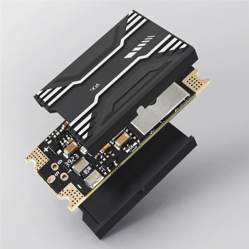 CYGJ-For SPECTER 90 ESC Dshot150 Dshot300 600 Oneshot Multishot 2-8S For X8 X4 Xclass RC FPV Racing Drone DIY Parts
