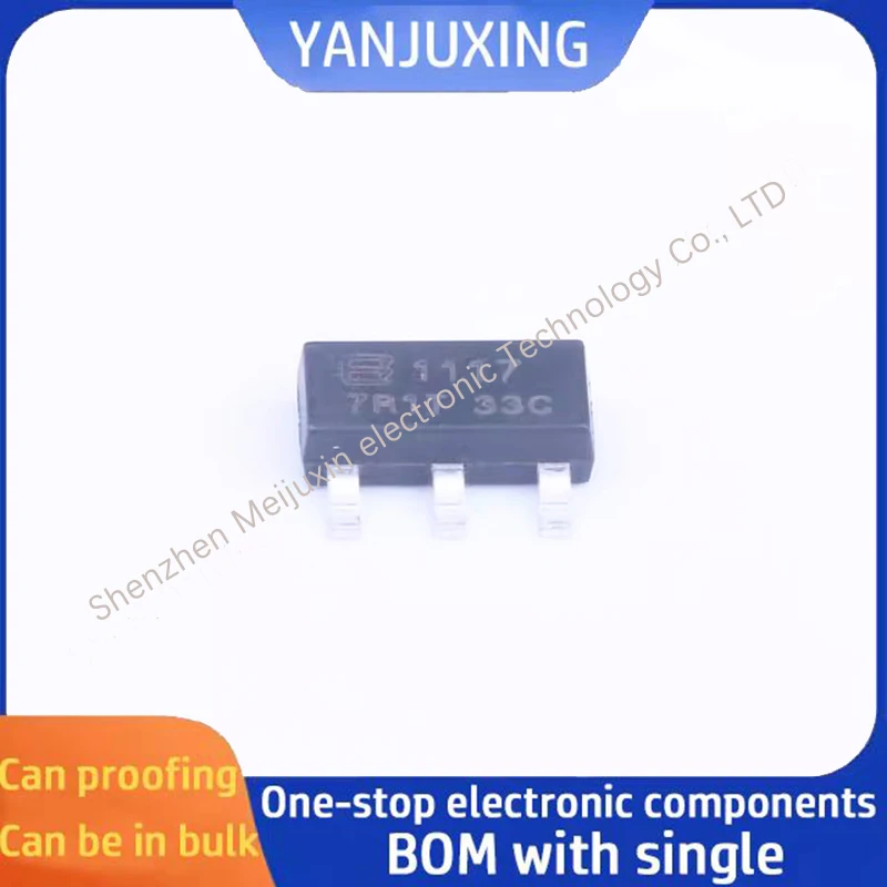 10pcs/lot BL1117C-33CX 1117C-33C SOT223 Low pressure differential linear voltage regulator chip