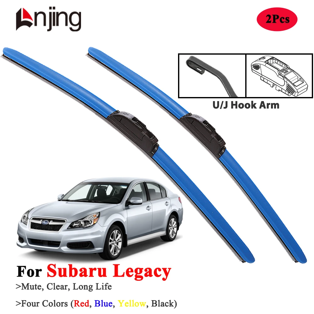

LNJING Blue Wiper Blades For Subaru Legacy 1989-Now