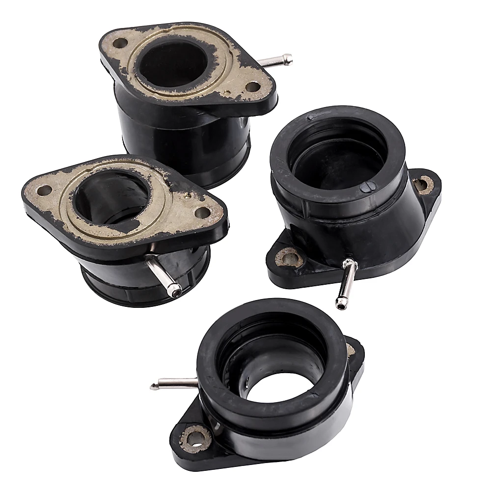 Motorcycle Carburetor Intake Manifold Insulator Joint Carb Flange Adapter for Yamaha XJR1300 1998-2001 for XJR1200 1994-1998