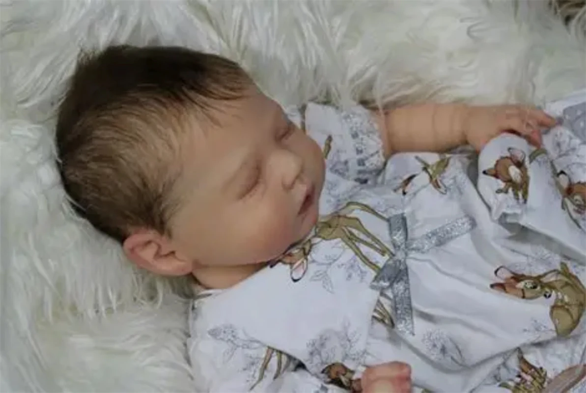 16 Inch Reborn Doll Kit Zori Vinyl Blank DIY Doll Parts Realistic Newborn Muñecas Kit Molde Bebê Reborn for Reborn Artist Crafts