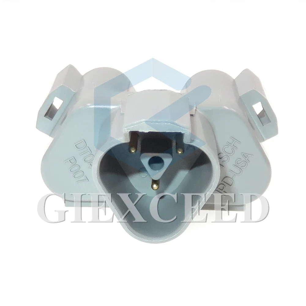 

1 Set 3 Pin AC Assembly Automotive Low Frequency Wiring Harness Tee Connector DT04-3P-P007 High Quality Electric Socket