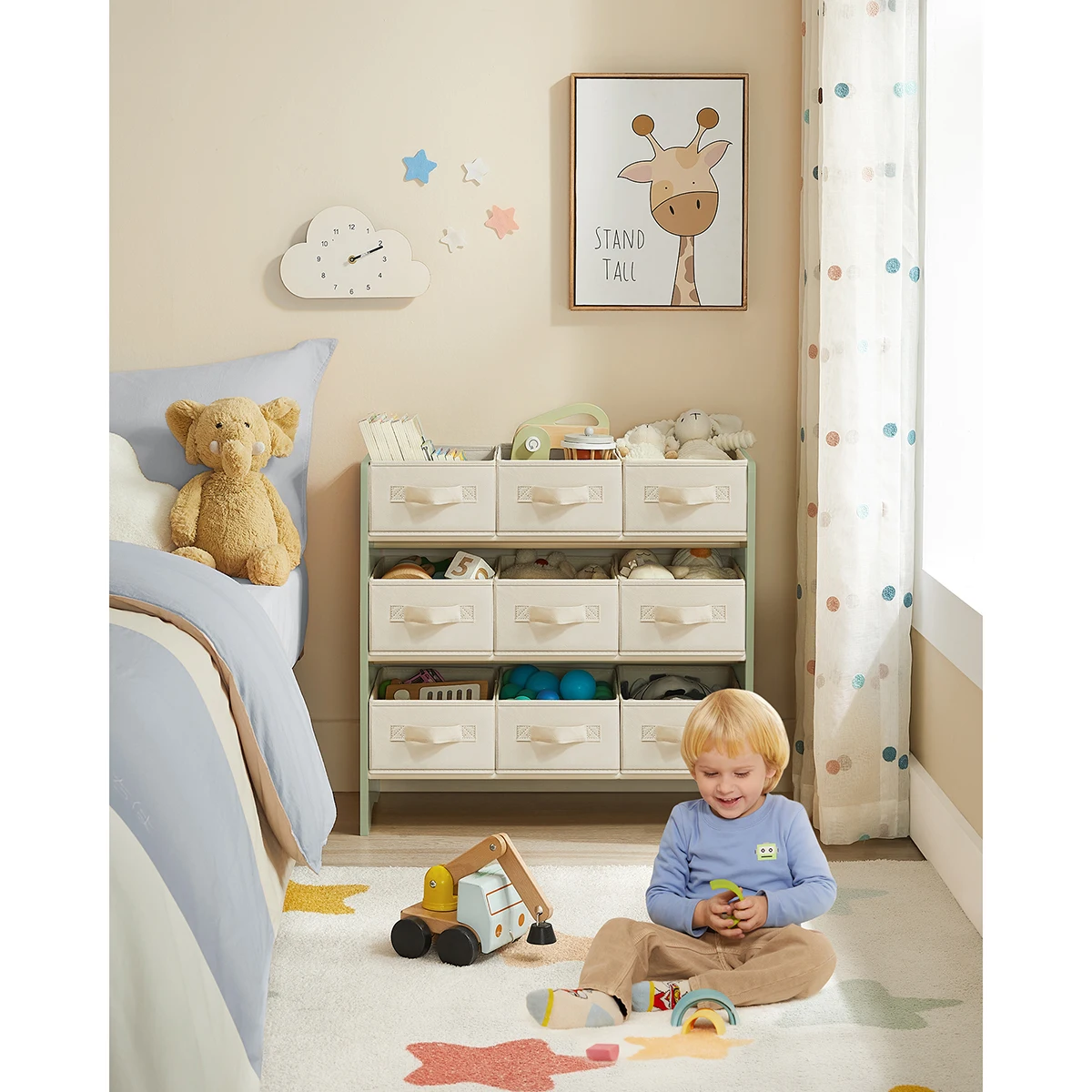 غطاء طاولة مانع للإنزلاق مضاد للإنزلاق للأنفانت والزينة ، مناديل مانعة للإنزلاق ليوم الأطفال ، صور × × 60 سم ، Vert