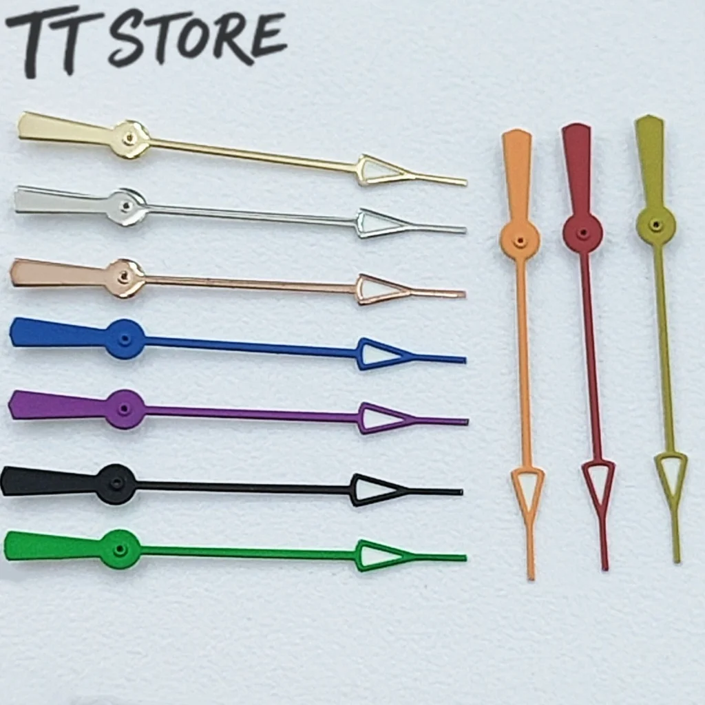 NH35 NH36 7S26 7S36 4R35 4R36 حركات 12.5 ملم فضي أسود أخضر أزرق أحمر أصفر برتقالي ساعة يد ثانية واحدة