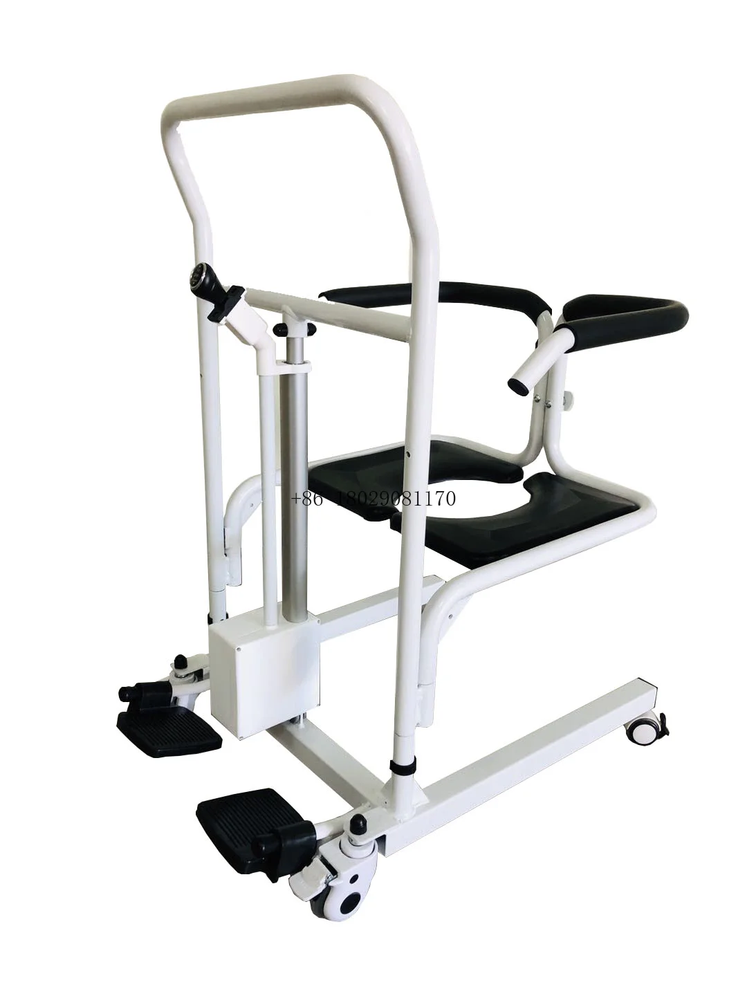 

Disabled Elderly patient Toilet Bath moving chair Electric Lift Patient transfer chair Easy Moving Transferring