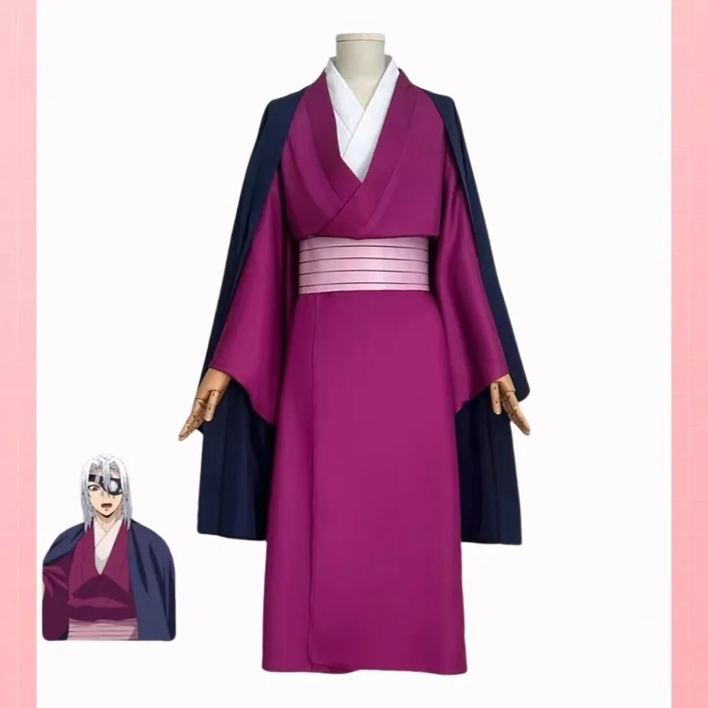 

Cosplay Costume Kimetsu no Yaiba Tengen Uzui Cosplay Outfit Anime Costume Set