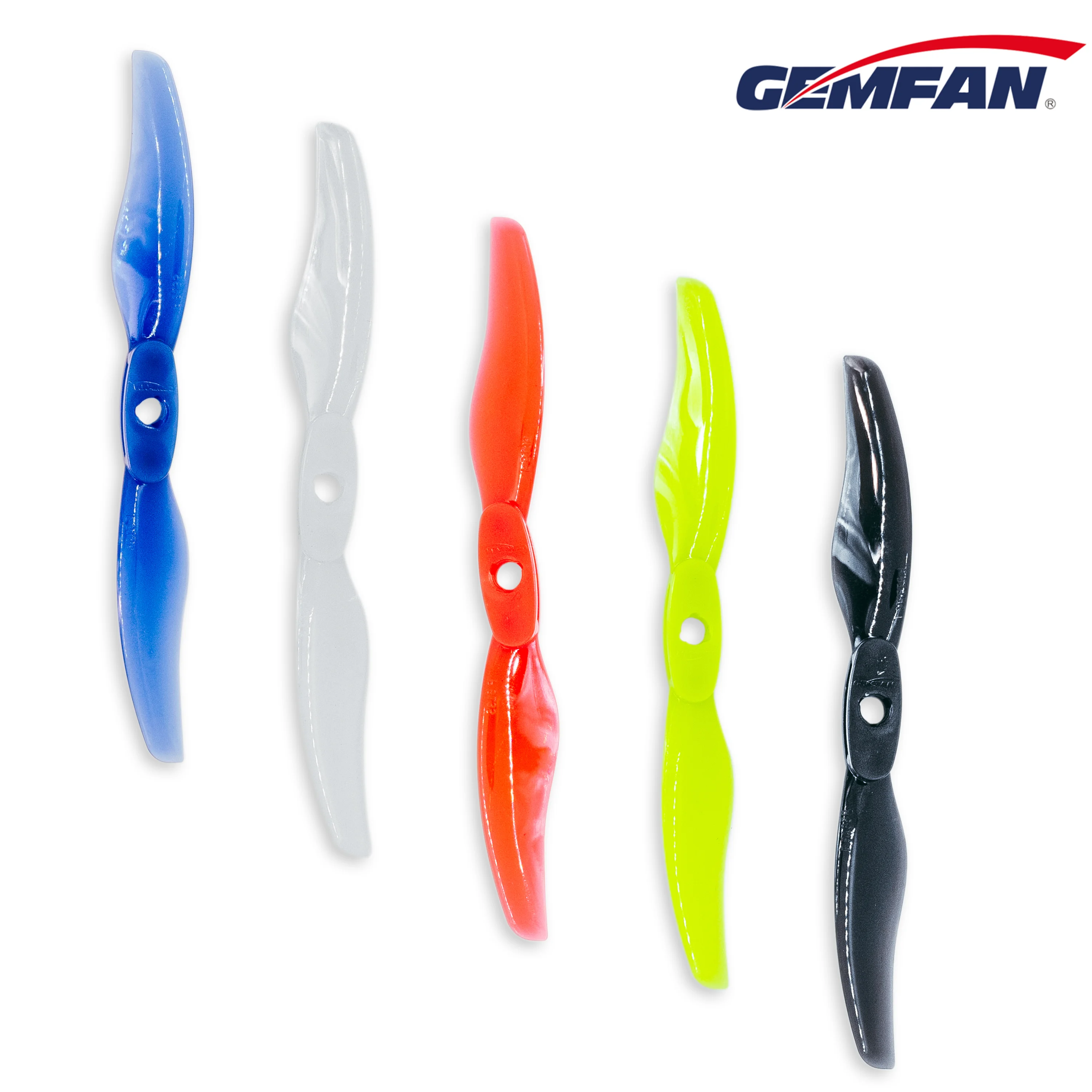 Hélice pliante 5135 Gemfan, hélice FPV de 5 pouces, 2 pales, 3 pales, pour drone RC, course Freestyle, 6 paires/12 pièces