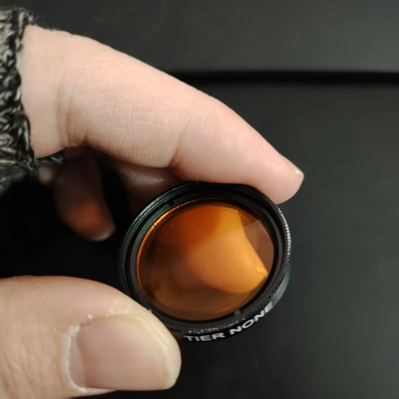 1PC Purple/Orange PVS14 1431 ANVIS Night Vision Eyepiece Filter Tinted Lens Suitable for 30mm Lens