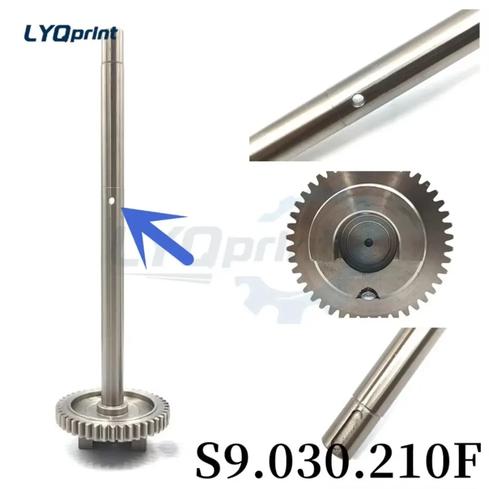 Robust Best Quality 44 Teeth S9.030.210F 71.030.210F CD102 SM102 Water Roller Gear Shaft Offset Printing Machine Part For Heidel