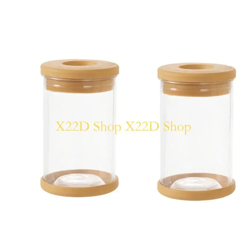 X22D Creative Hydroponic Succulents Green Radish Plant Container with Lid Tray Flower