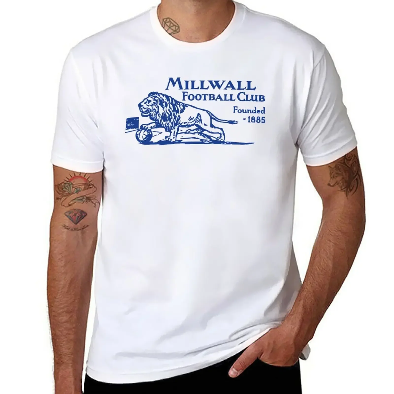 New Millwall Football Club T-Shirt quick-drying t-shirt sublime t shirt T-shirt men