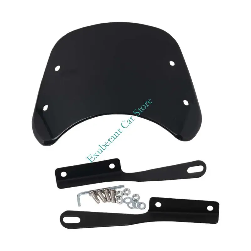 

Motorcycle Windshield Deflector Windscreen Front Windscreen for Italika 150 RC200 250 Motorbike Model