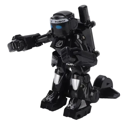 RC Ejecting Battle Robot Remote Control Fighting Robot Toy Fun RC Ejecting Battle Robot Support 2 Player with Light Sound Effect
